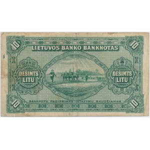 Lithuania, 10 Litu 1927