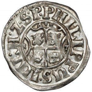 Pomorze, Ks. wołogoskie, Filip Juliusz, Podwójny szeląg 1617, Nowopole
