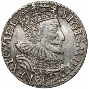 Zygmunt III Waza, Trojak Malbork 1594 - b.ładny