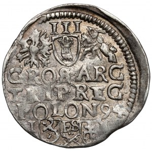 Žigmund III Vaza, Trojak Bydgoszcz 1594 - prvý - vzácny