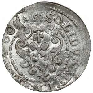 Zygmunt III Waza, Szeląg Ryga 1605 - II zamiast LI