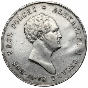 10 polnische Zloty 1825 I.B. - sehr selten