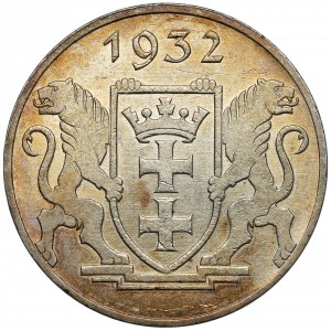 Danzig, 5 guldenů 1932 - velmi pěkný