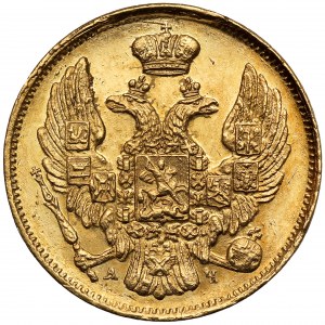 3 ruble = 20 zlatých 1840 АЧ, Petrohrad - velmi vzácné