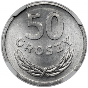 50 groszy 1968 - vzácný rok - mincovna