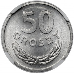 50 groszy 1968 - vzácny rok - mincový