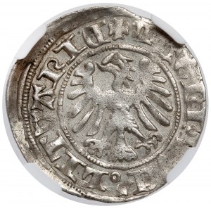 Alexander Jagiellon, Vilnius half-penny - Gothic - minted