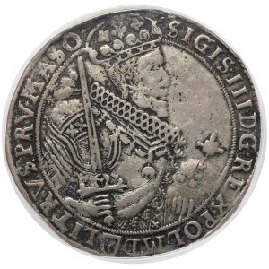 Zikmund III Vasa, Thaler Bydgoszcz 1630 - široký portrét