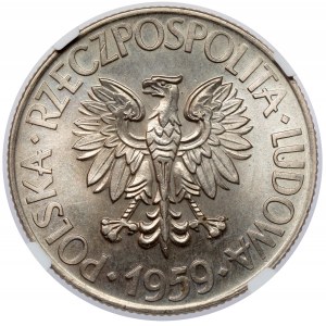 10 gold 1959 Kosciuszko