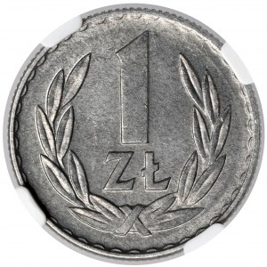 1 zlotý 1968 - vzácný rok - mincovní rok