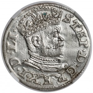Stefan Batory, Troyak Riga 1586 - small head