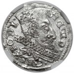 Zygmunt III Waza, Trojak Bydgoszcz 1599 - błąd PO D L