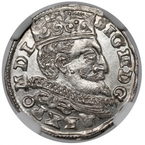 Zygmunt III Waza, Trojak Lublin 1598 - 15L98 - OKAZOWY