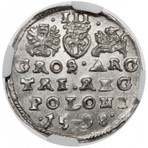 Sigismund III Vasa, Troika Lublin 1598 - 15L98 - OKAZOWY