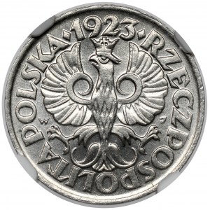 10 groszy 1923 - typ II - piękne