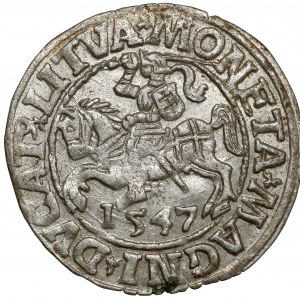 Zygmunt II August, Półgrosz Wilno 1547