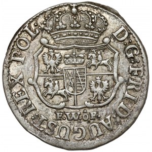 August III Sas, 1/24 tolaru 1747 FWóF, Drážďany