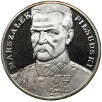 Small Triptych 100,000 gold 1990 Pilsudski