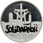 100.000 złotych 1990 Solidarność (gruba)