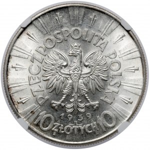 Piłsudski 10 złotych 1939