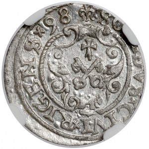 Zygmunt III Waza, Szeląg Ryga 1598 - menniczy