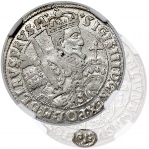 Sigismund III Vasa, Ort Bydgoszcz 1622 - Sächsisch im Oval - selten