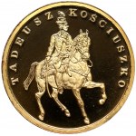 GOLD Triptych 200,000 gold 1990 Kosciuszko - mintage of 13 pieces (!).