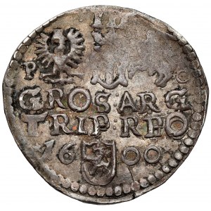 Sigismund III. Vasa, Trojak Poznań 1600 - P-O - selten