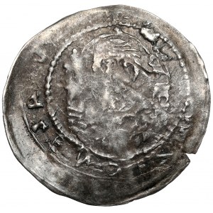 Henrich II. Pobožný 1238-1241, denár - svätý Václav / svätý Adalbert