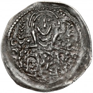 Boleslav V. Čistý, Krakovský denárový (1250/54) - Svatý Stanislav / Svatý Adalbert