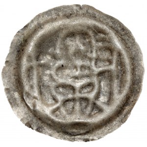 Teutonský řád, Brakteat Elbląg? - Rytíř (1247-1258) - vzácný