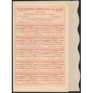 Okresní elektrárna na řece San, Em.1, 10x 1000 mkp 1923