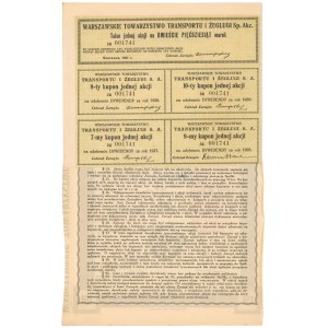 Warschauer Verkehrs- und Schifffahrtsgesellschaft, Em.1, 250 mkp 1921