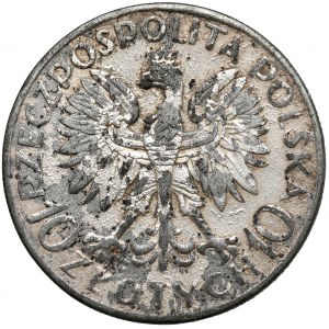 Traugutt 10 złotych 1933 - fałszerstwo