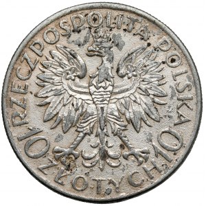 Sobieski 10 złotych 1933 - fałszerstwo