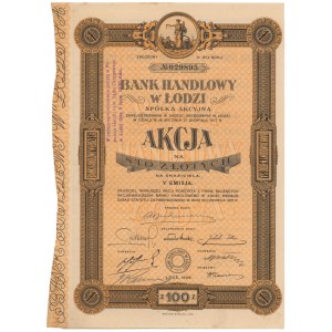 Bank Handlowy w Łodzi, Em.5, 100 zł 1929