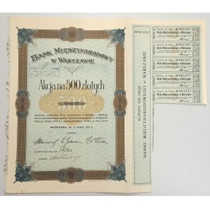 Internationale Bank von Warschau, 500 Zloty 1925