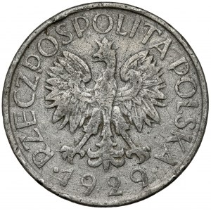 1 złoty 1929 - fałszerstwo z epoki