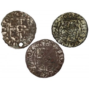 Sigismund III Vasa, Half-tracks Bydgoszcz 1619-21 - period forgeries (3pcs)