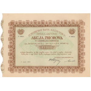 Universal Credit Bank, Em.6, 50x 140 mkp 1923