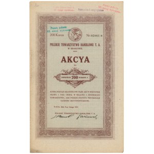 Polské obchodní sdružení, 200 kr 1919