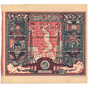 United Polish Metal Industrialists, Em.2, 100x 1,000 mkp 1923