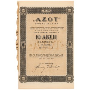 AZOT Sp. Akc., Em.1, 10x 10 PLN 1927