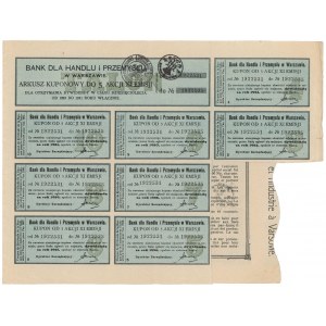 Banka pro obchod a průmysl, Em.11, 5x 1 000 mkp 1923