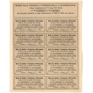 Banka pro obchod a průmysl, Em.13, 10x 100 zlotých 1928