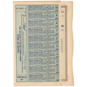 Komerční banka v Lodži, Em.6, 100 zlotých 1935