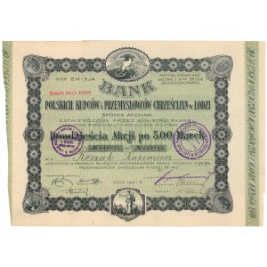 Bank Polskich Kupców i..., Em.3, 20x 500 mkp