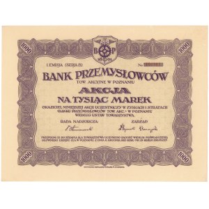 Bank Przemysłowców w Poznaniu, Em.1, 1.000 mkp