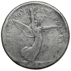Nike 5 złotych 1928 - fałszerstwo z epoki