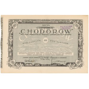 CHODORÓW..., Em.1, 100 zl 1925